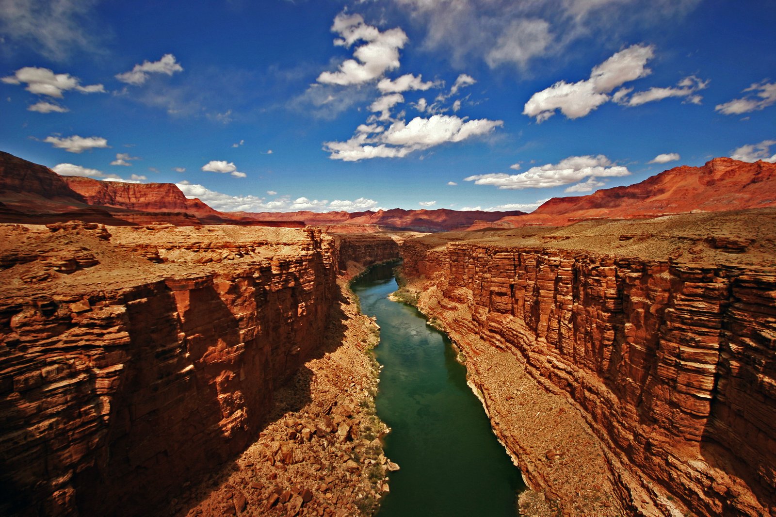 Grand Canyon with water